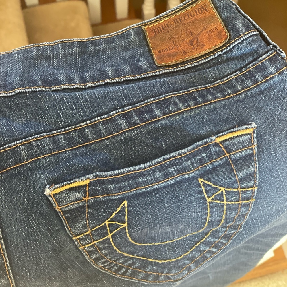 True religion size 30 capris womens